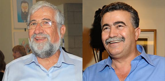 עמיר פרץ , עמרם מצנע / צלם: תמר מצפי , איל יצהר